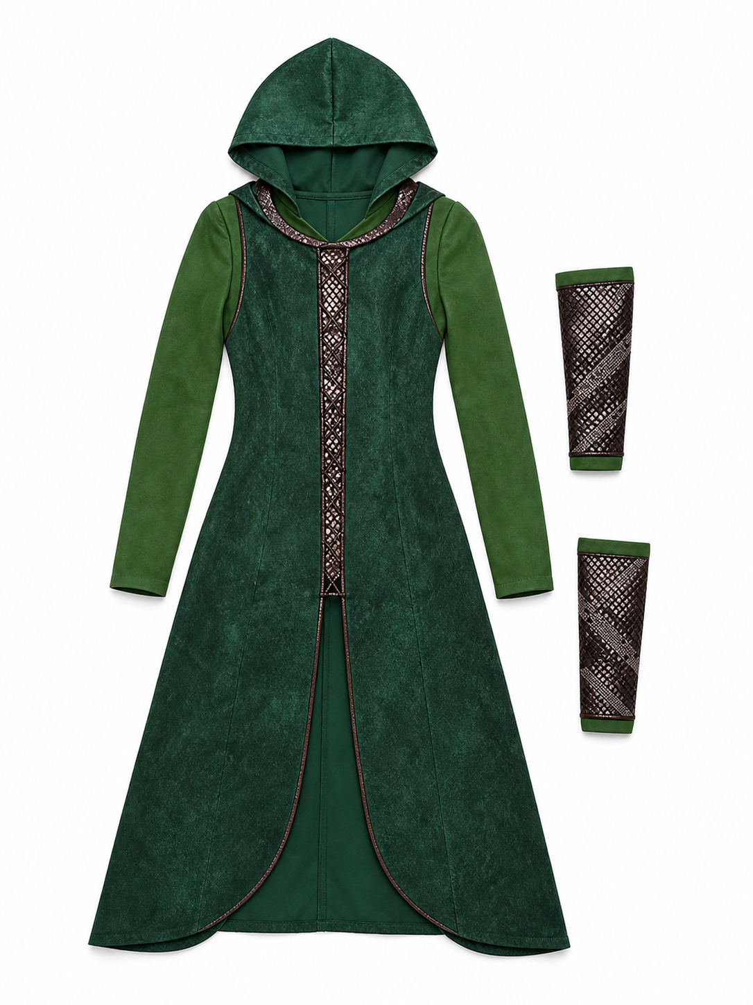 Tariel Cosplay Coat with Hood and Decoration