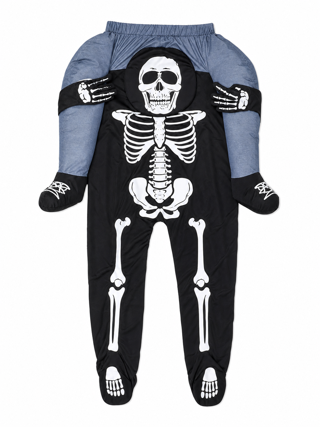 Halloween Skeleton Illusion Costume