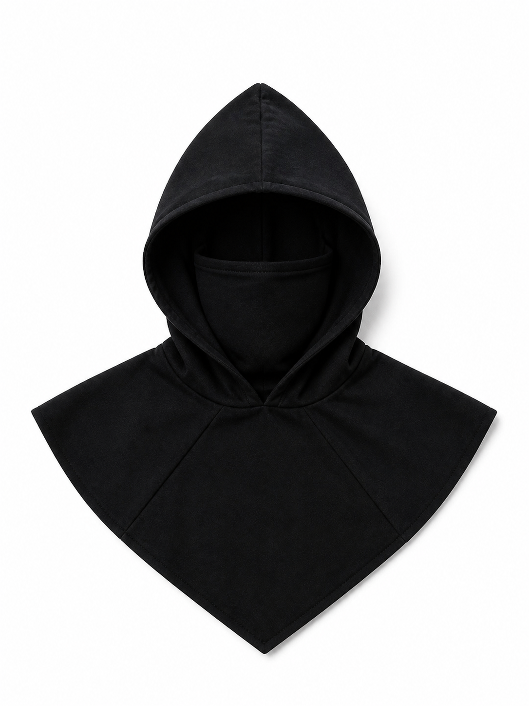 Black Carnival Cloak with Hood and Mask included items 3