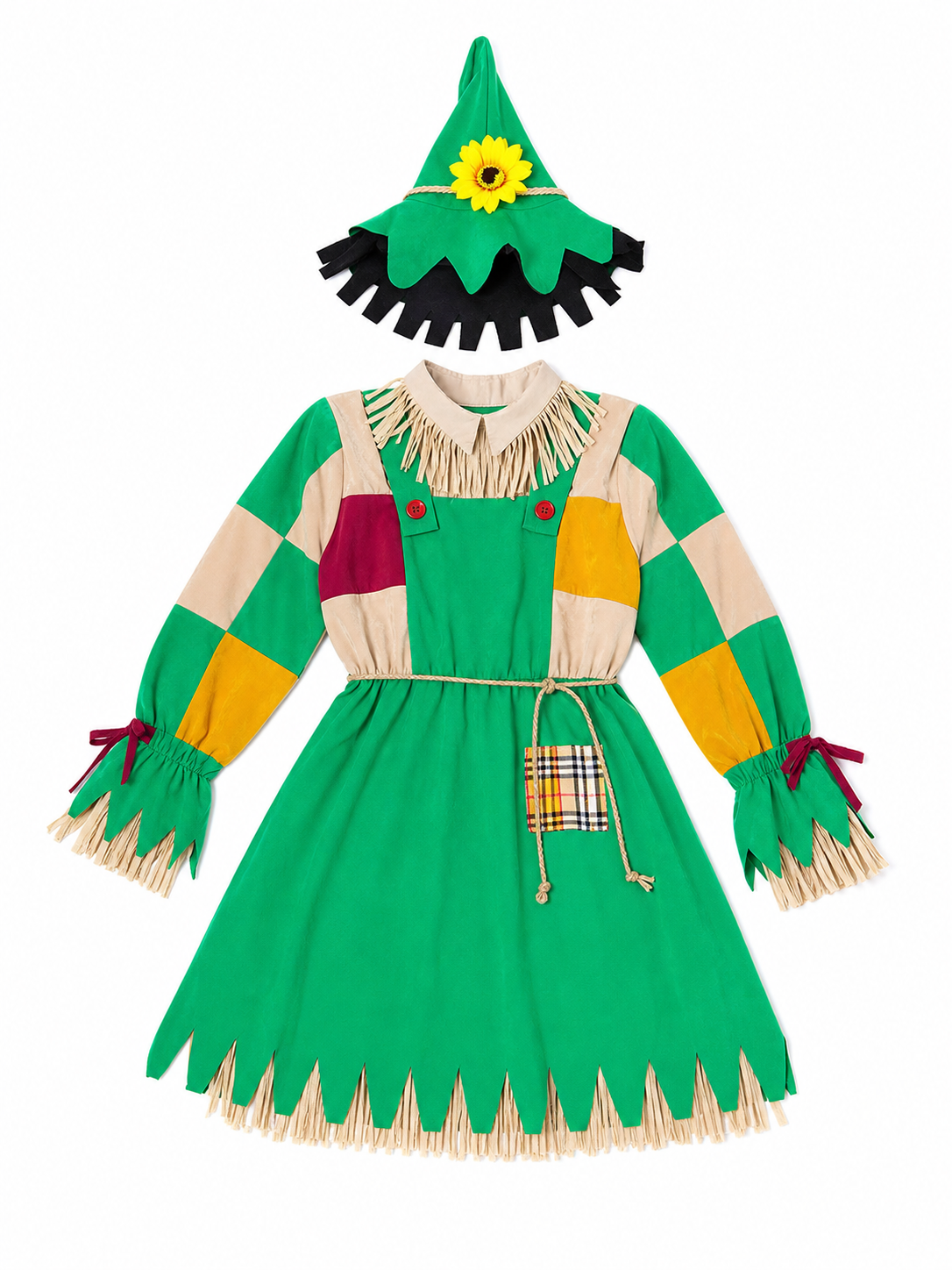 Halloween Costume: Dress with Apron and Hat
