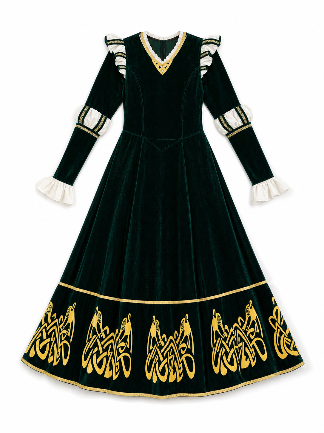 Medieval-Style Melinda Cosplay Dress