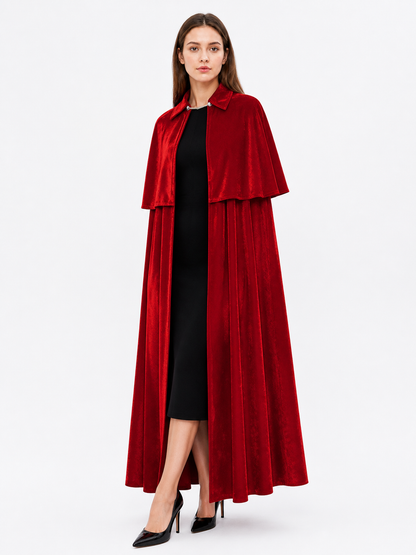 Red Vampire Halloween Costume Cape