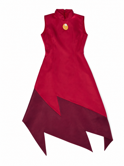 Edalyn cosplay dress in a school uniform style, red