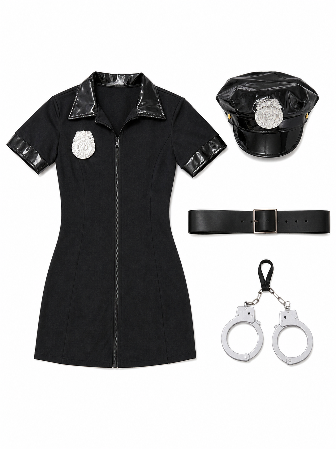 Police Uniform Costume Dress for Cosplay