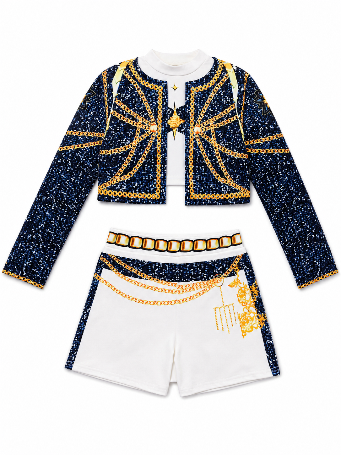 3-Piece K-POP Cosplay Stage Costume