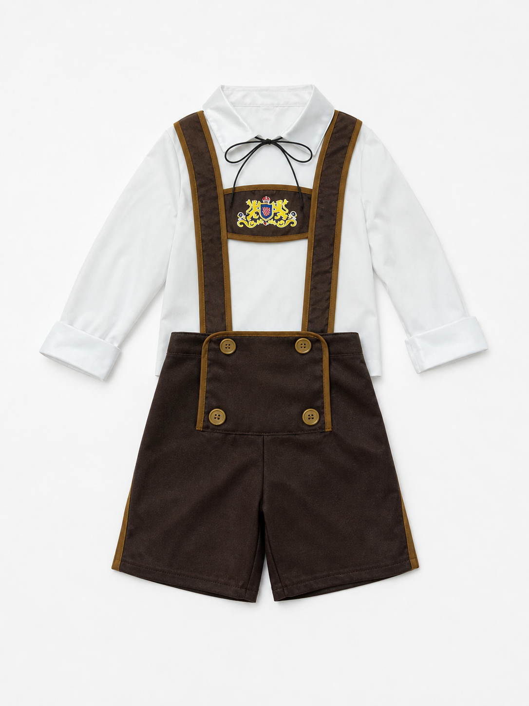 Bavarian-style carnival costume for performances