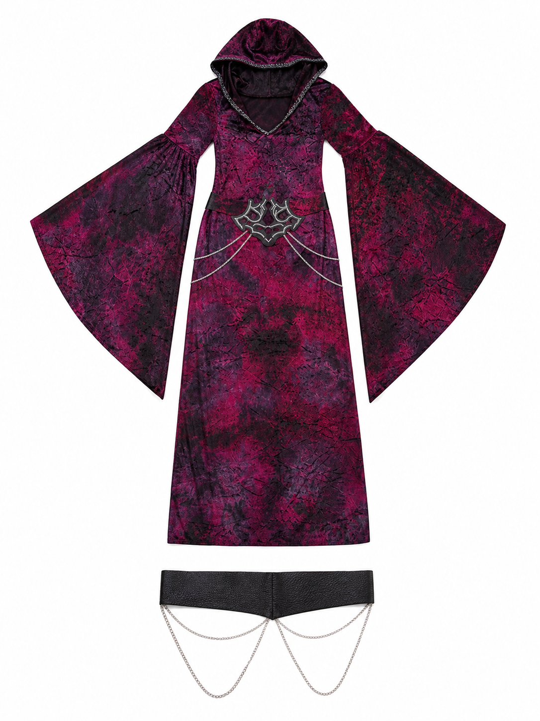 Gothic Hooded Costume Dress