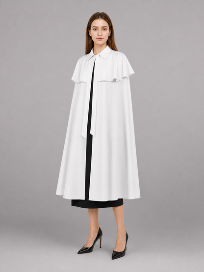 White Costume Cloak, Shirt Dress