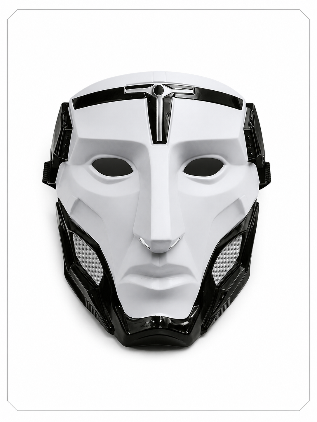 Gray Carnival Mask for Halloween and Cosplay included items