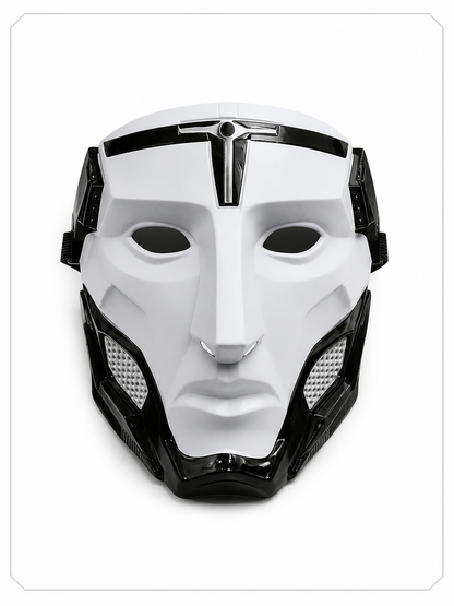 Gray Carnival Mask for Halloween and Cosplay included items