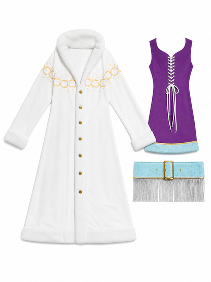White long coat for Star Wars cosplay