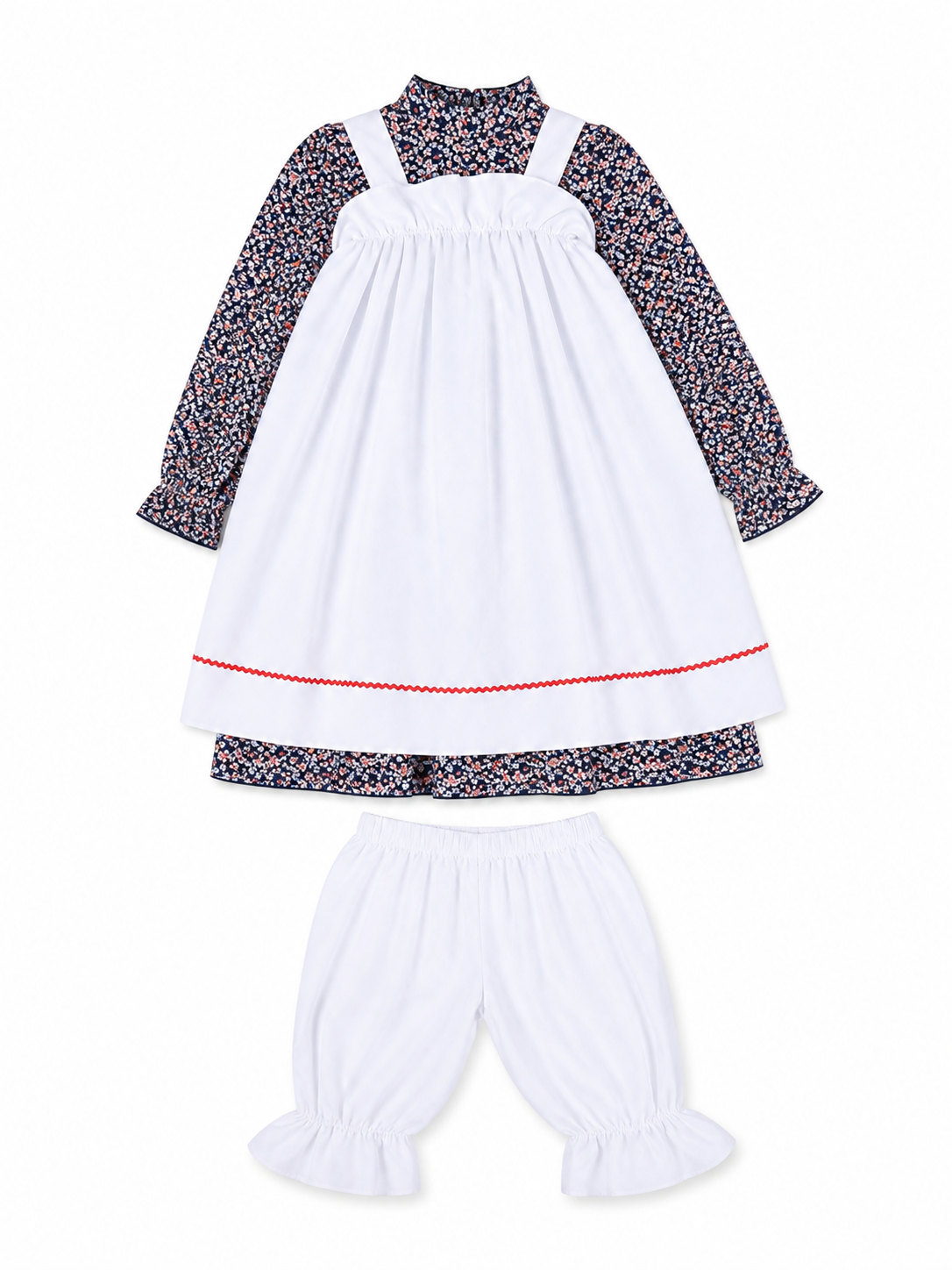Clown costume with dress and accessories
