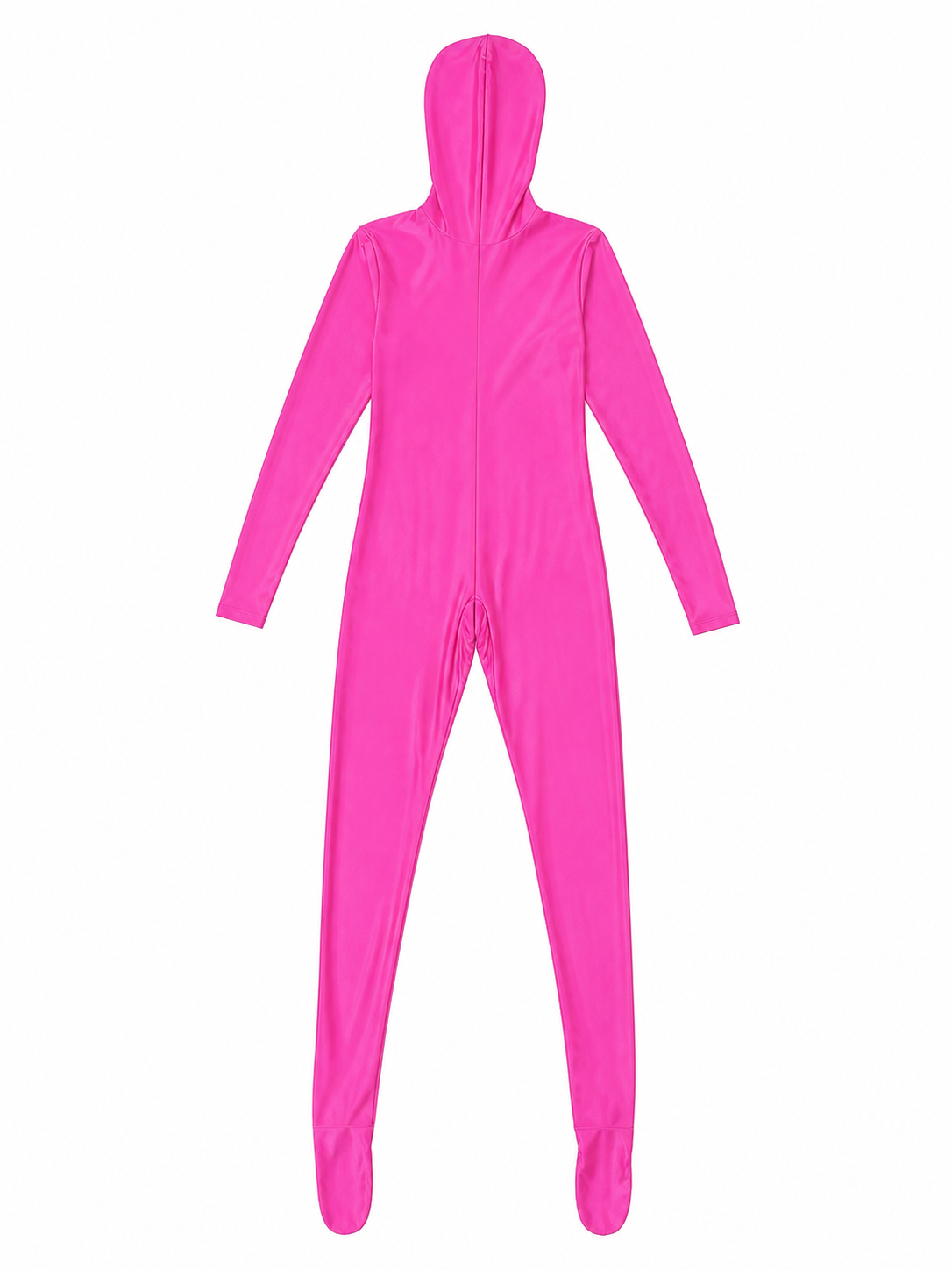 Pink Hooded Morph Suit for Performances