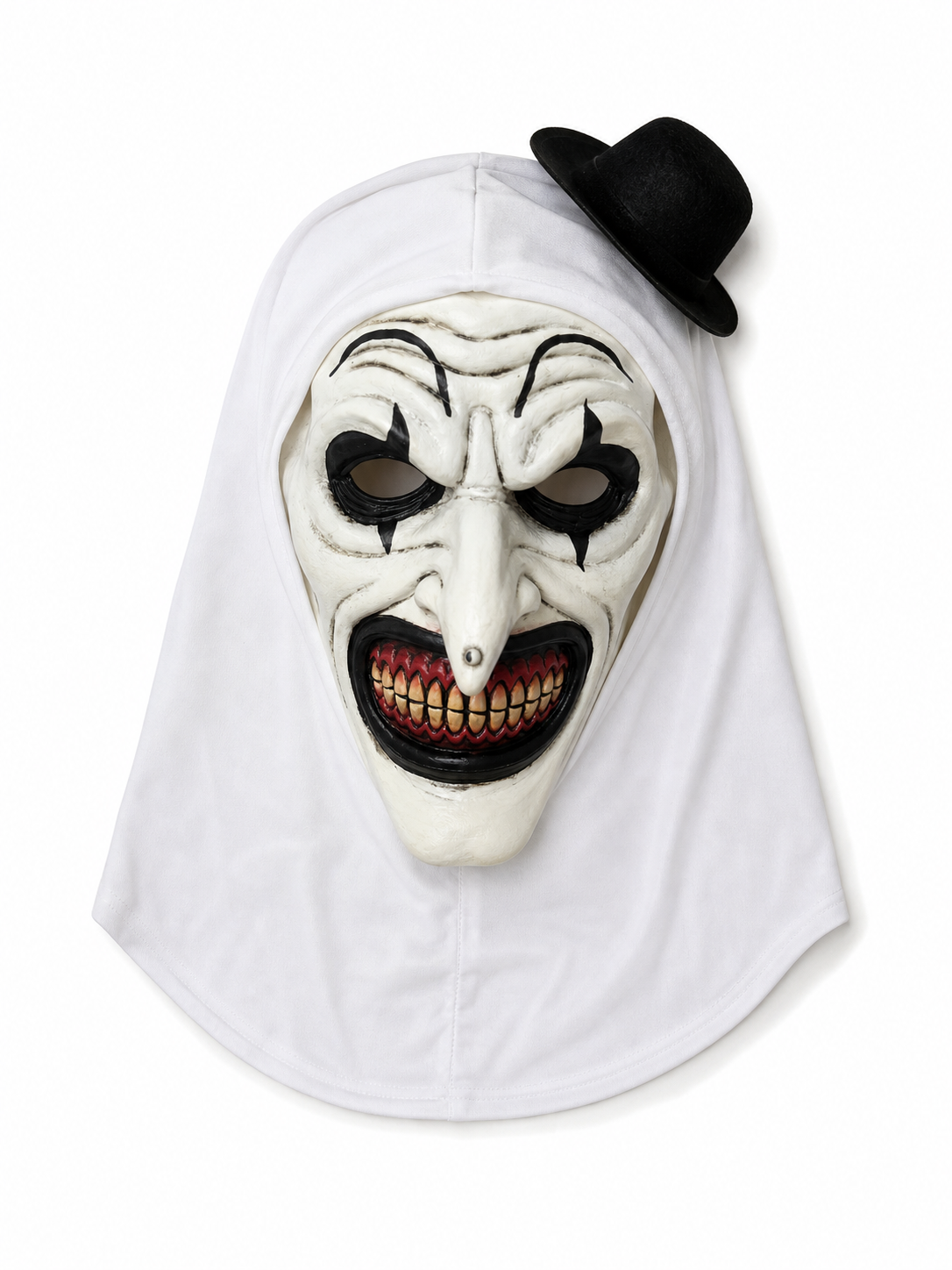Scary Clown Mask with Hood for Cosplay