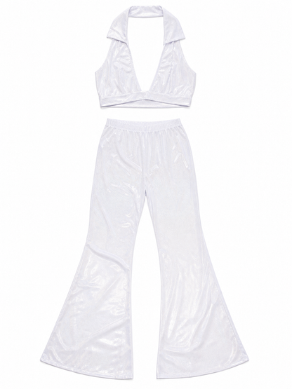 Disco-Style Cosplay Costume: Top and Pants