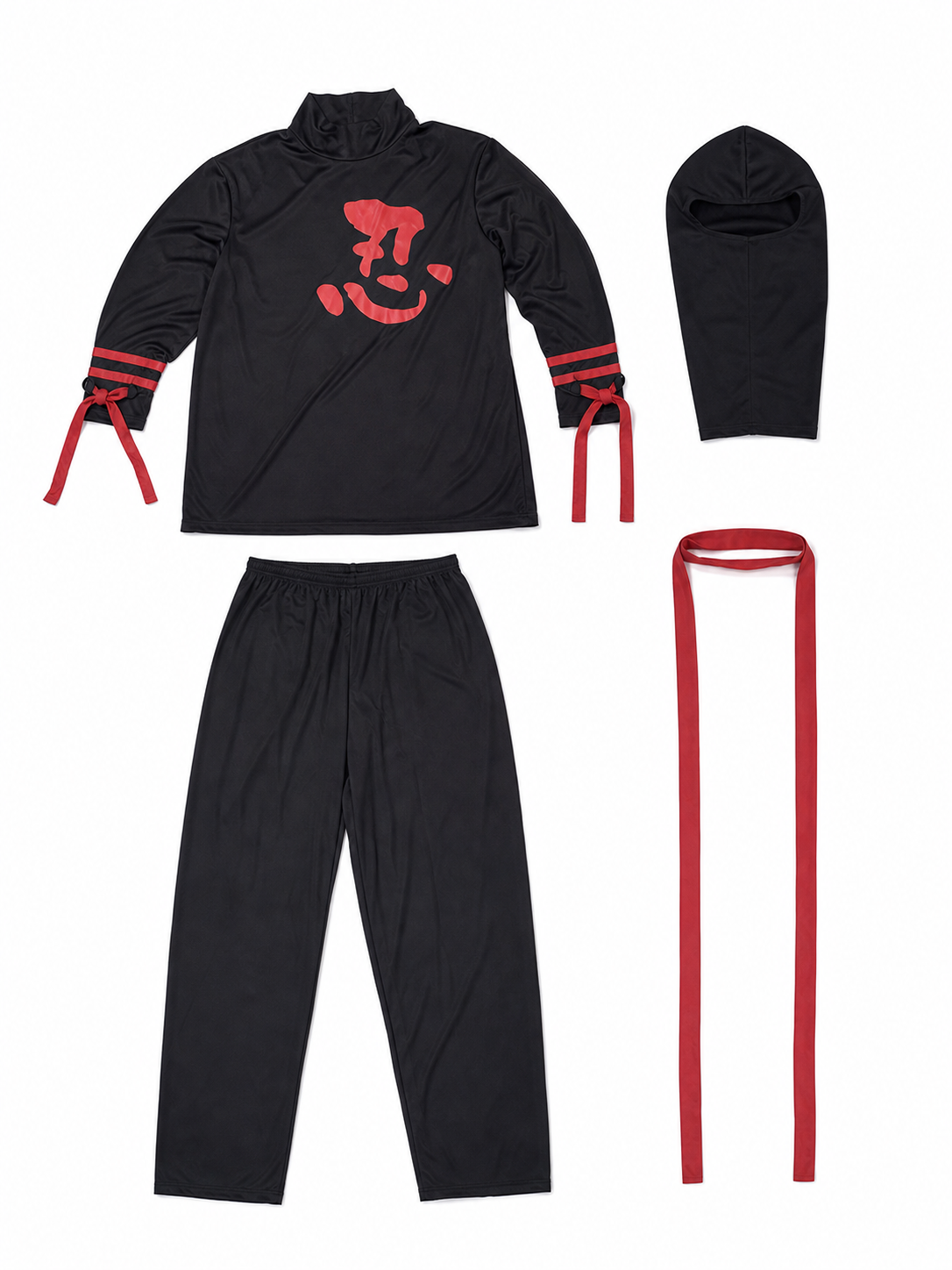 Black Ninja Costume for Cosplay and Halloween