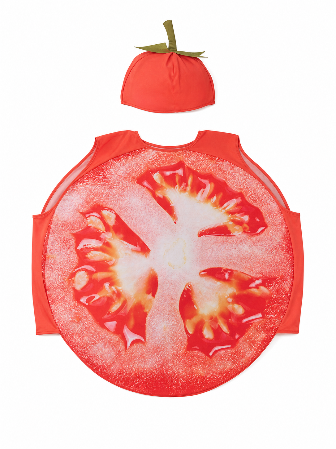 Tomato Slice Costume with Hat
