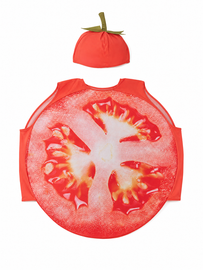 Tomato Slice Costume with Hat