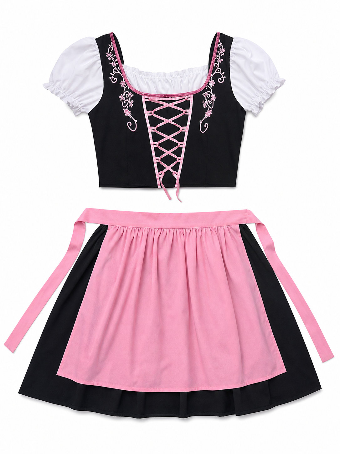 Women's Beer Girl Dress, Bavarian Costume included items