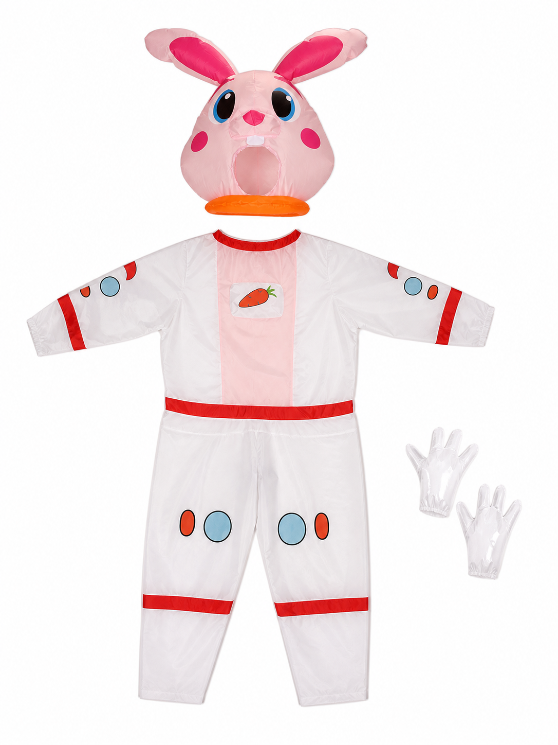 Inflatable Astronaut Rabbit Costume for Parties