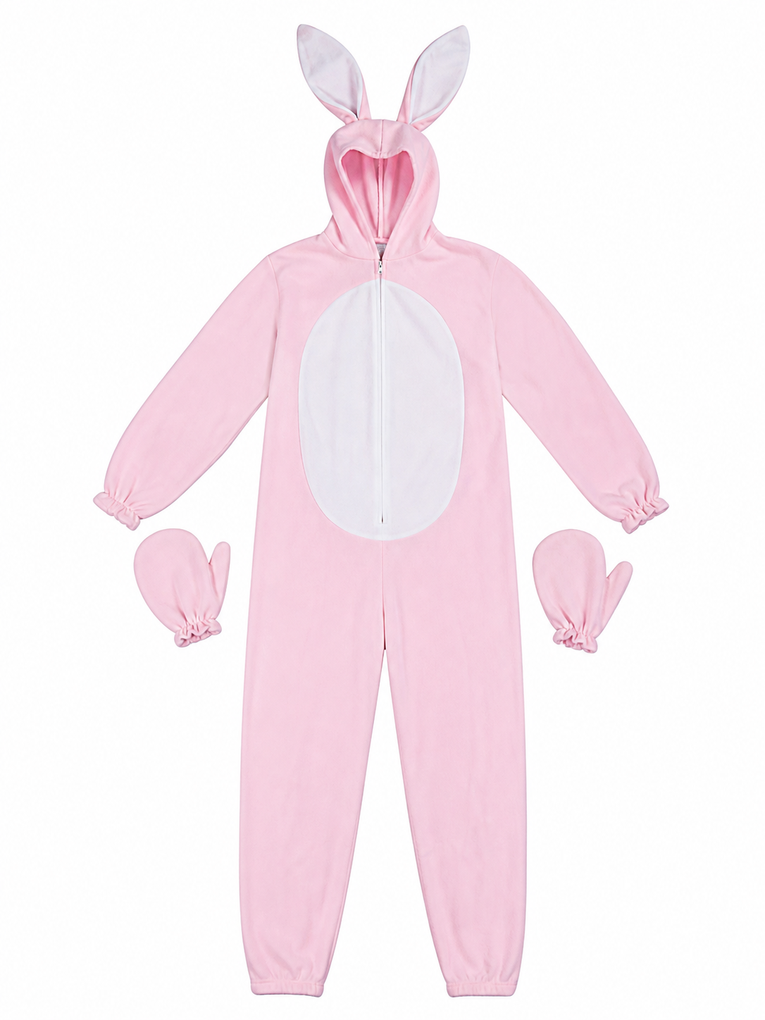 One-piece Bunny Costume with Hood and Ears