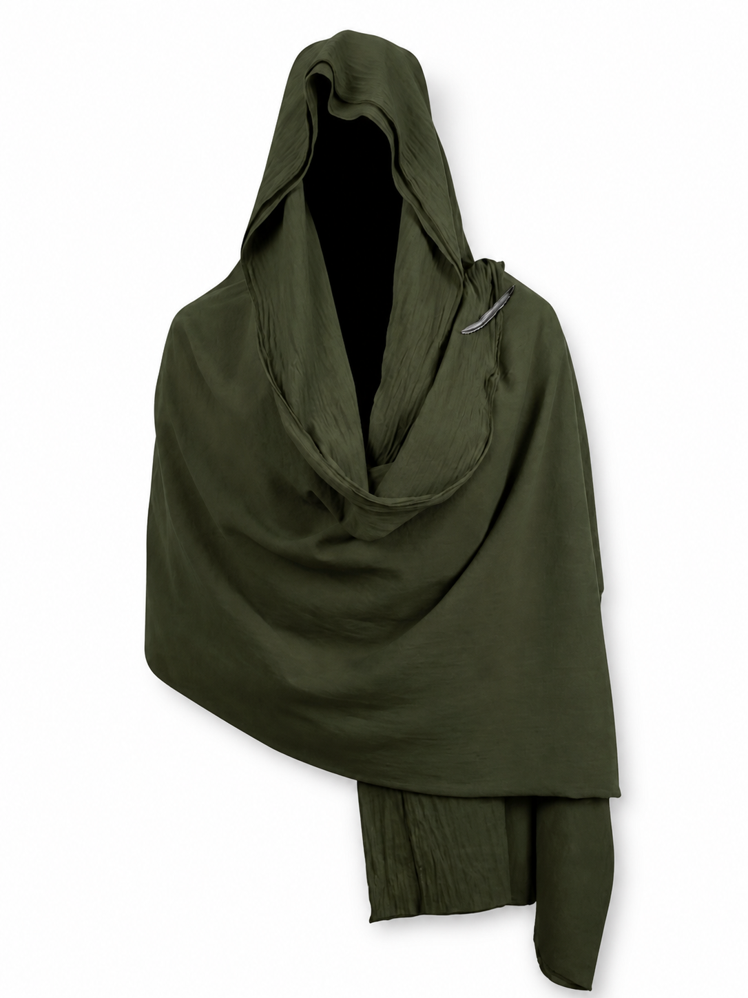 Green Carnival Hooded Cape included items