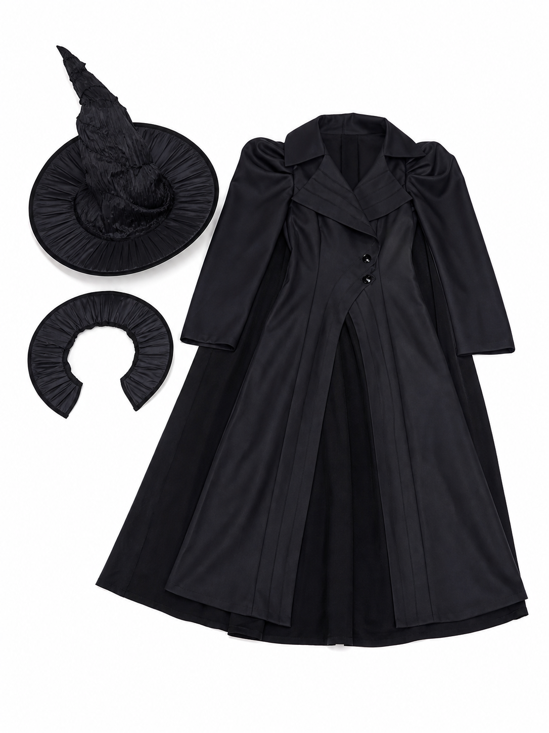Elphaba Cosplay Costume: Cloak and Hat