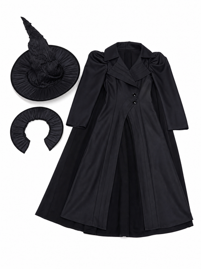 Elphaba Cosplay Costume: Cloak and Hat