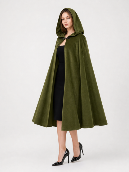 Green Hooded Carnival Cloak, Theatrical