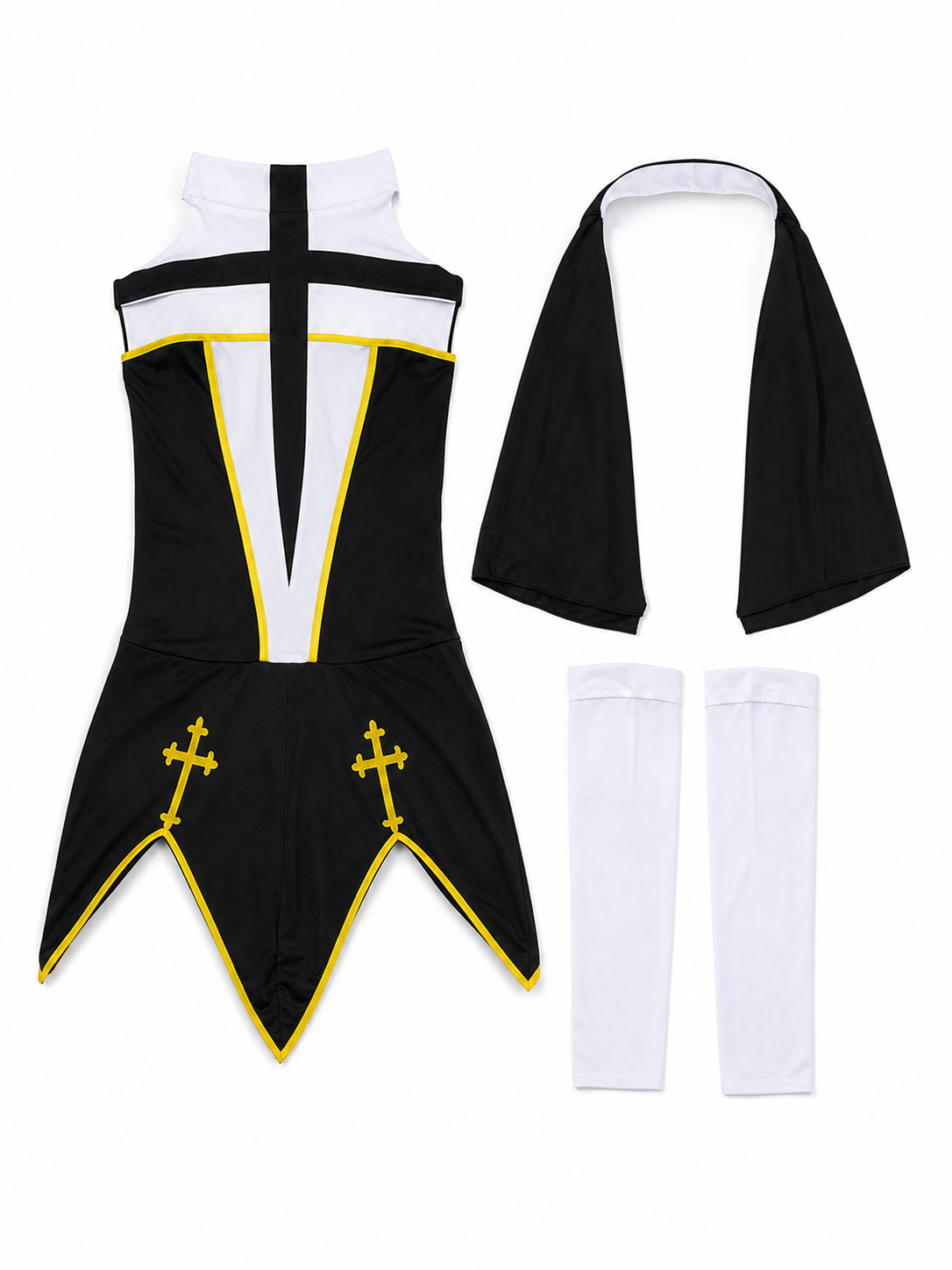Cross Costume for Cosplay, Religious Robe