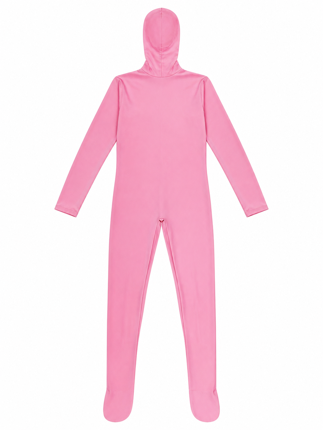 Pink One-Piece Hooded Cosplay Costume