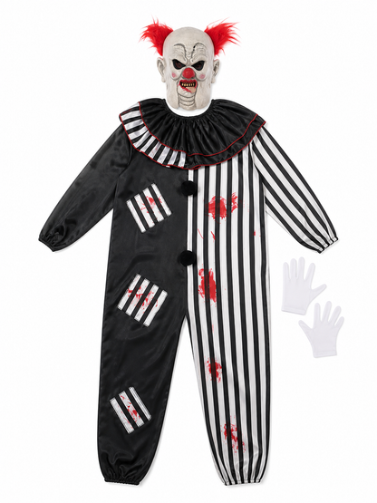 Evil Clown Costume for Halloween and Themed Parties