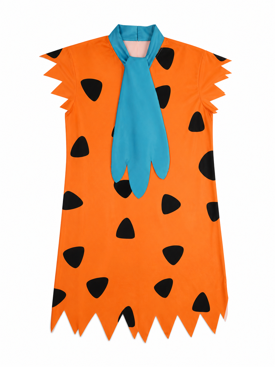 Orange Dress with Black Spots and Blue Accessory included items 6