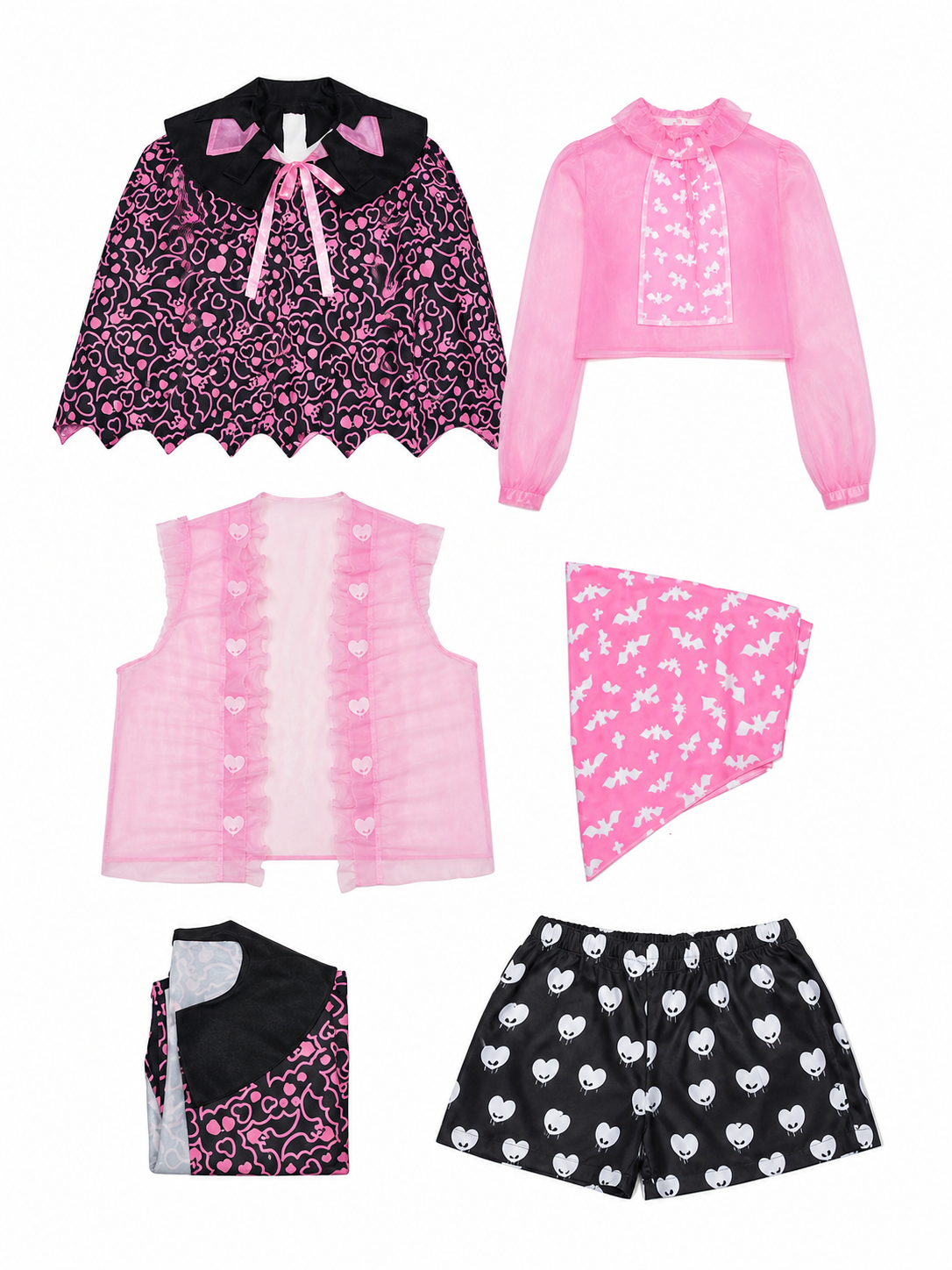 Monster High Draculaura Cosplay Costume Set
