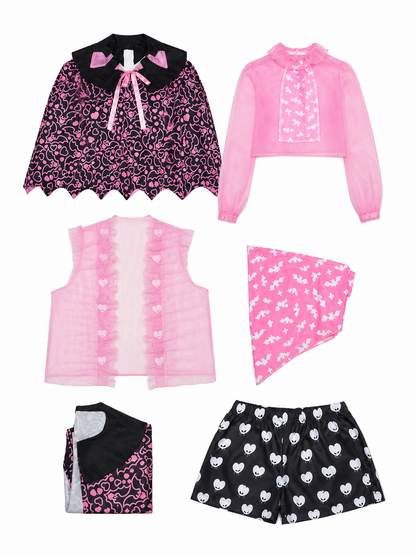 Monster High Draculaura Cosplay Costume Set