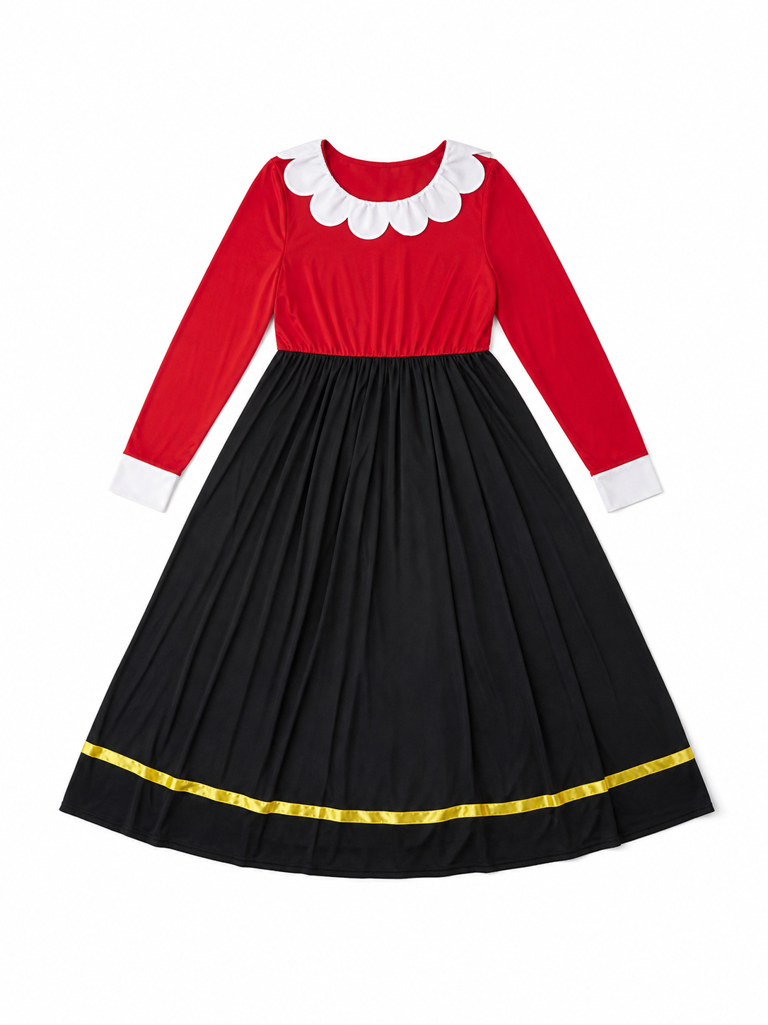 Sailor Cosplay Dress with White Collar included items