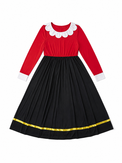 Sailor Cosplay Dress with White Collar included items
