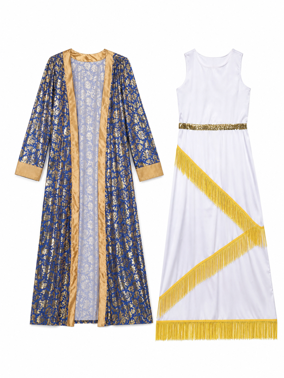 Retro Costume with Dress and Cape for Cosplay