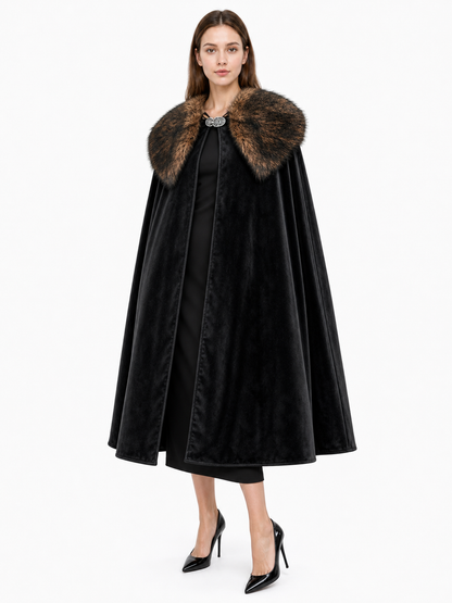 Black and Coffee Carnival Cloak, Medieval