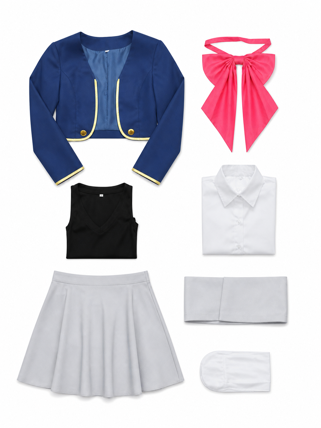 Hoshino Ai B-Komachi Cosplay Costume, Idol Outfit