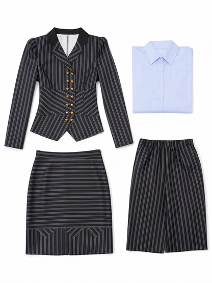 Elphaba Cosplay Costume: Jacket, Skirt, and Shirt