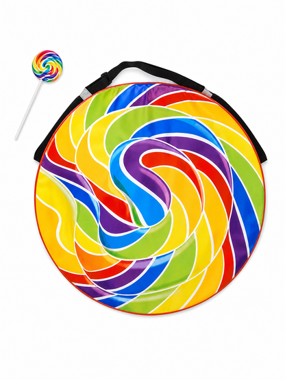 Candy Costume with Rainbow Pattern