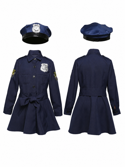 Police-Style Costume with Cap