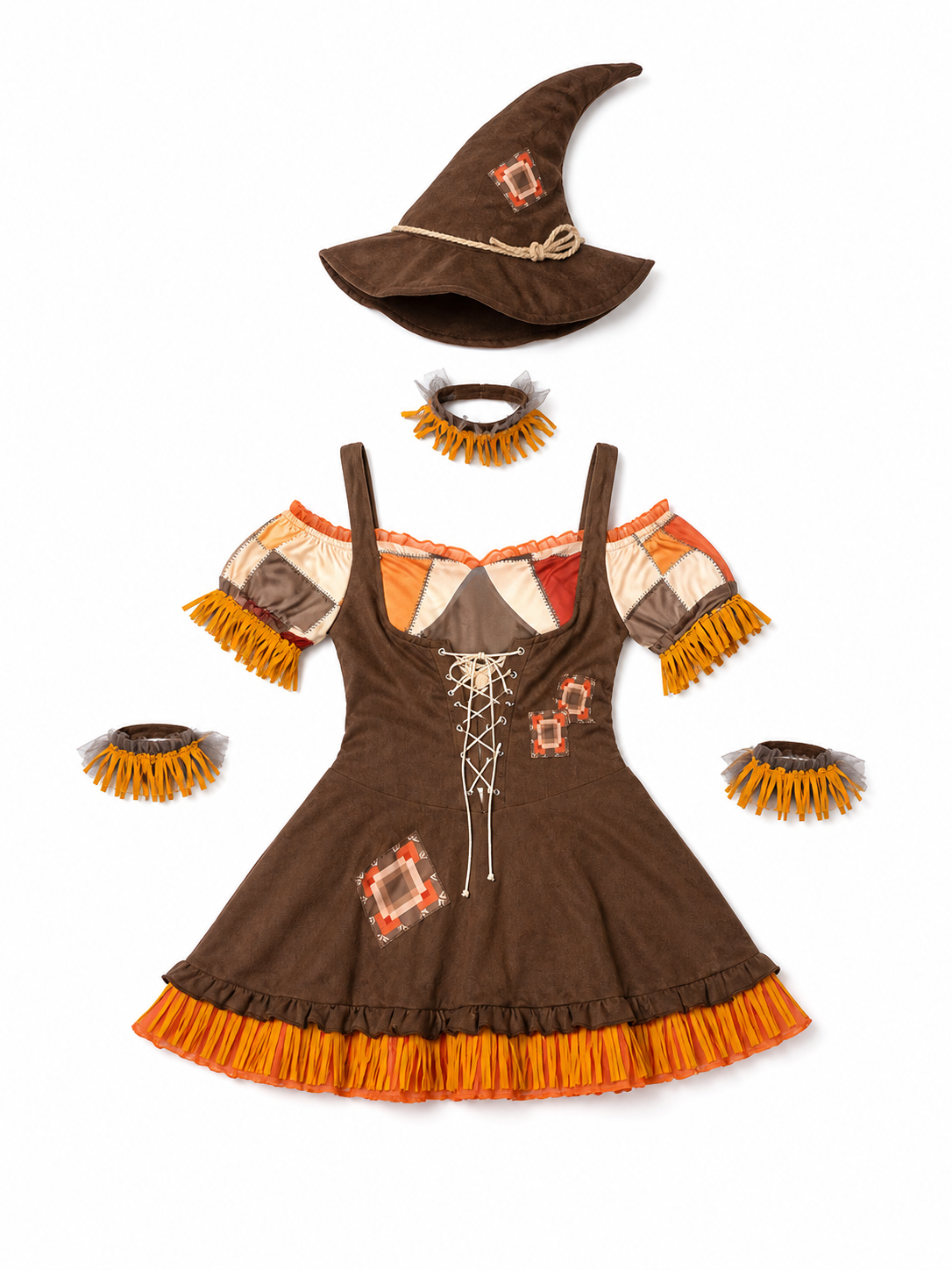 Witch Costume for Cosplay and Stage Performances