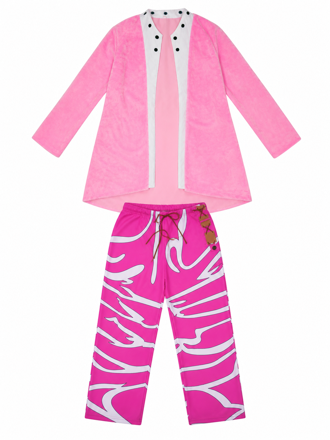 Doflamingo One Piece Anime Cosplay Costume included items
