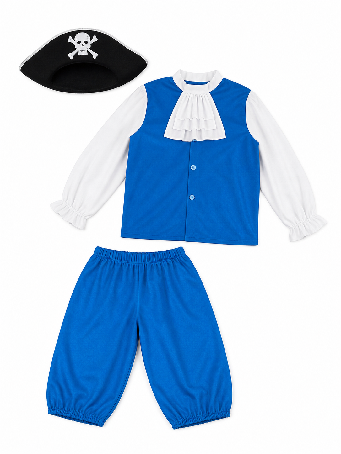 Pirate Costume with Shirt and Hat