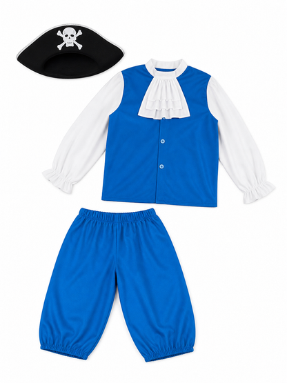 Pirate Costume with Shirt and Hat