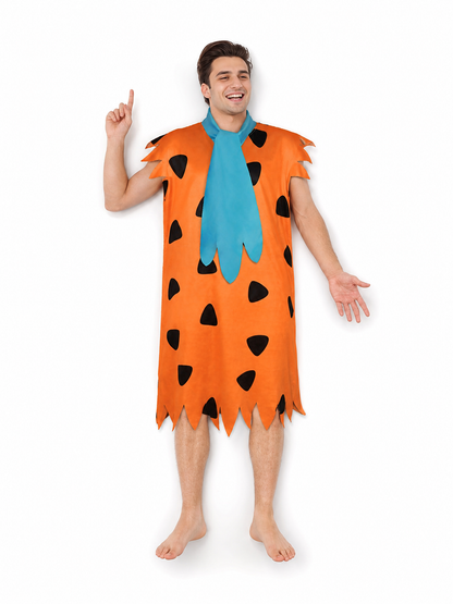 Orange Dress with Black Spots and Blue Accessory included items 3