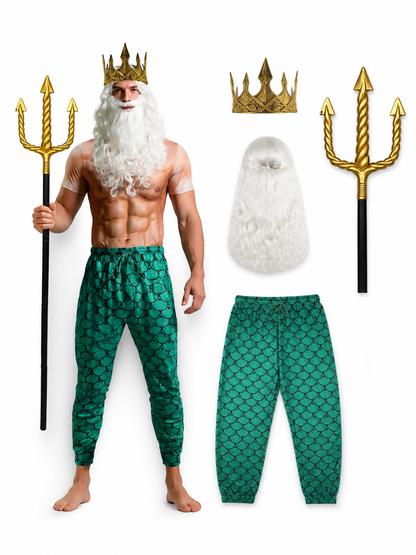 Cosplay Set: Costume with Green Pants included items