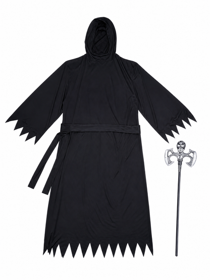 Black Hooded Ghost Halloween Costume